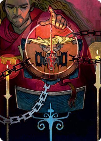 Sign in Blood Art Card [Strixhaven: School of Mages Art Series] | Cracking-Singles