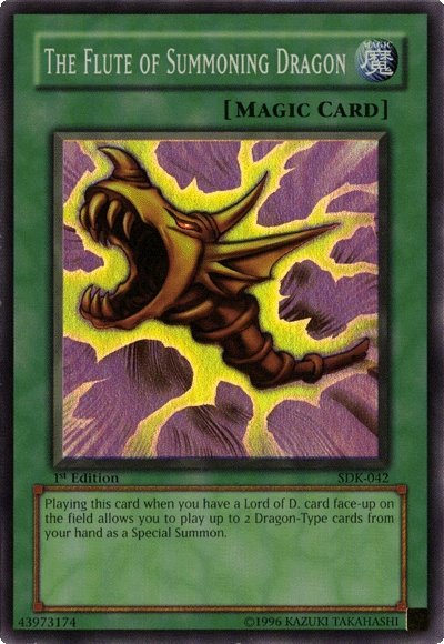 The Flute of Summoning Dragon [SDK-042] Super Rare | Cracking-Singles