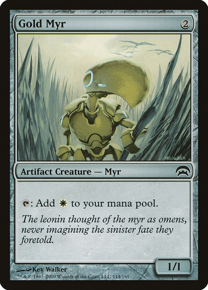 Gold Myr [Planechase] | Cracking-Singles