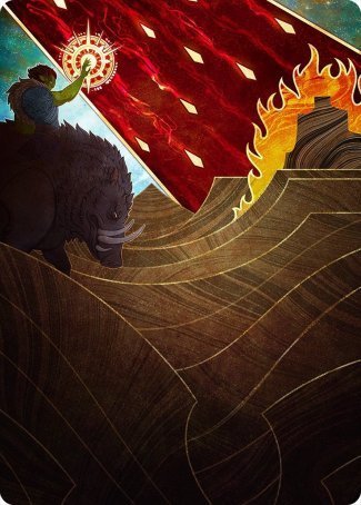 Stone Rain Art Card [Strixhaven: School of Mages Art Series] | Cracking-Singles