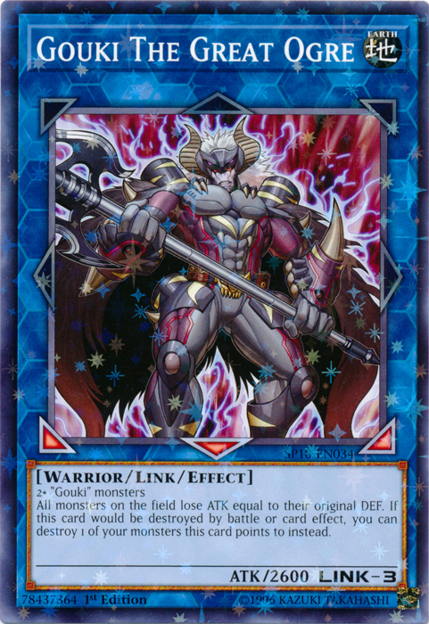 Gouki The Great Ogre [SP18-EN034] Starfoil Rare | Cracking-Singles