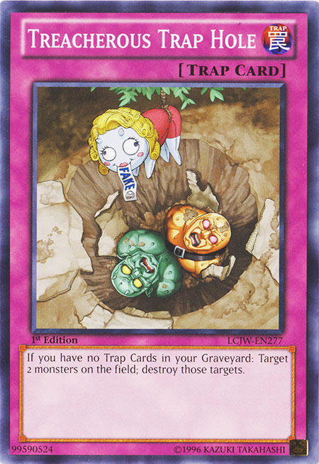 Treacherous Trap Hole [LCJW-EN277] Common | Cracking-Singles