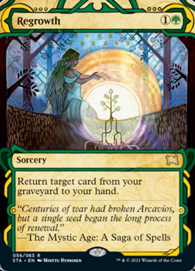 Regrowth (Etched Foil) [Strixhaven Mystical Archive] | Cracking-Singles
