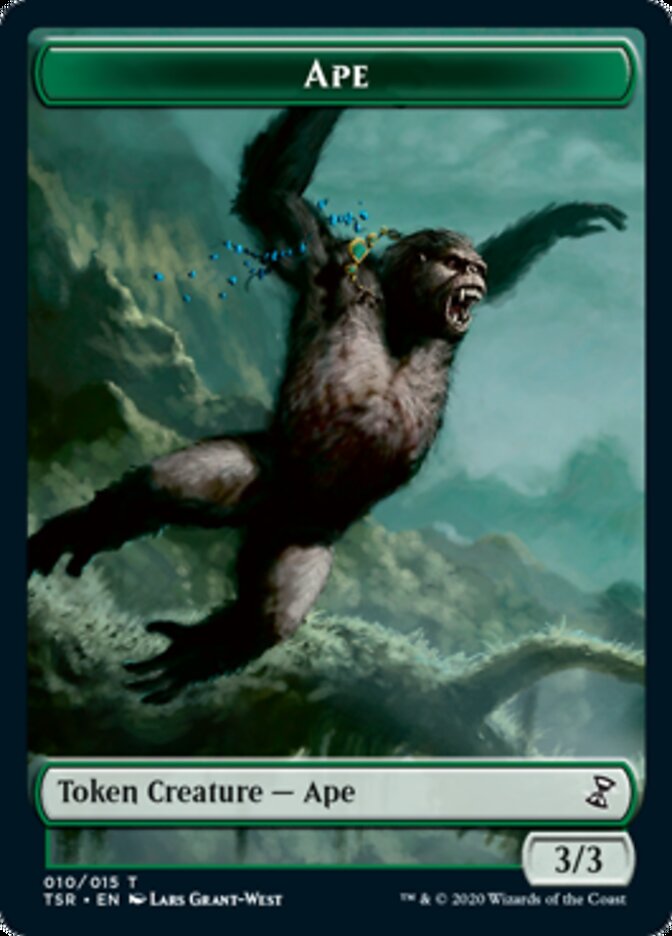 Ape Token [Time Spiral Remastered Tokens] | Cracking-Singles