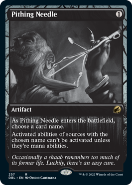 Pithing Needle [Innistrad: Double Feature] | Cracking-Singles