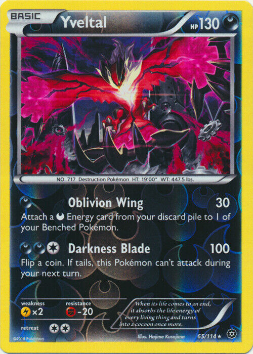 Yveltal (65/114) [XY: Steam Siege] | Cracking-Singles