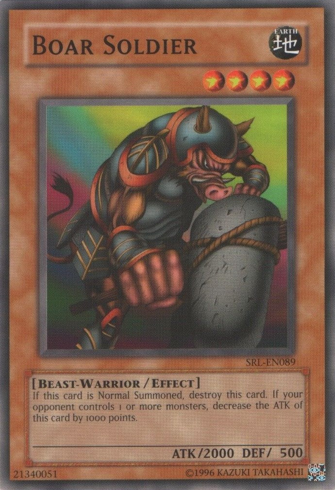 Boar Soldier [SRL-EN089] Common | Cracking-Singles