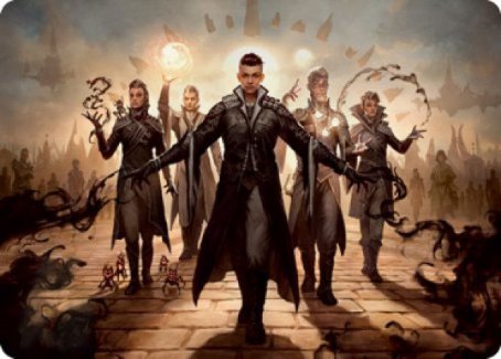 Silverquill Command Art Card [Strixhaven: School of Mages Art Series] | Cracking-Singles