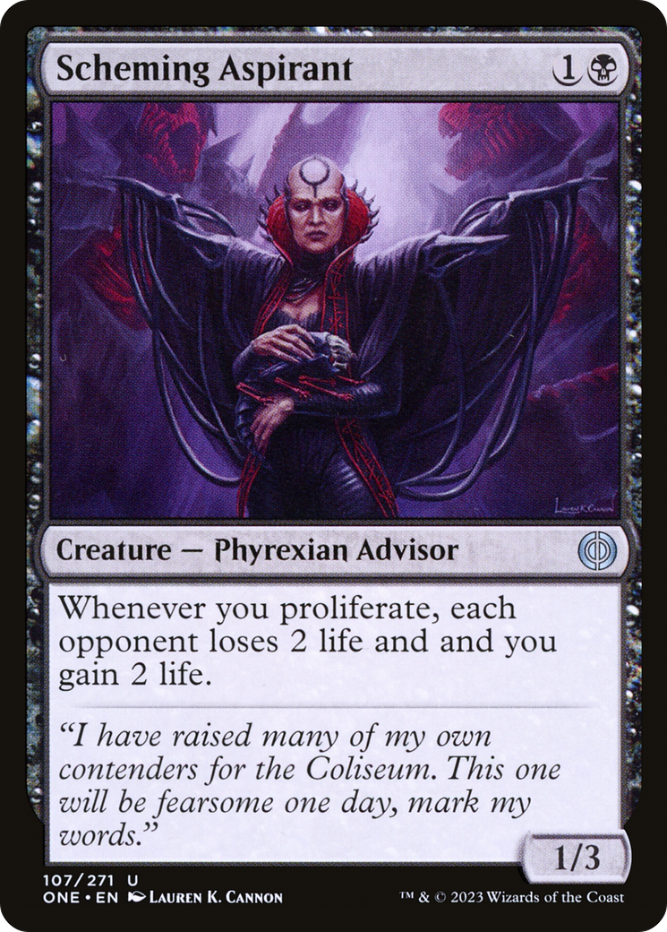 Scheming Aspirant [Phyrexia: All Will Be One] | Cracking-Singles