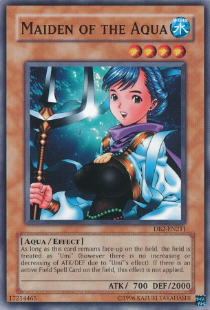 Maiden of the Aqua [DB2-EN211] Common | Cracking-Singles