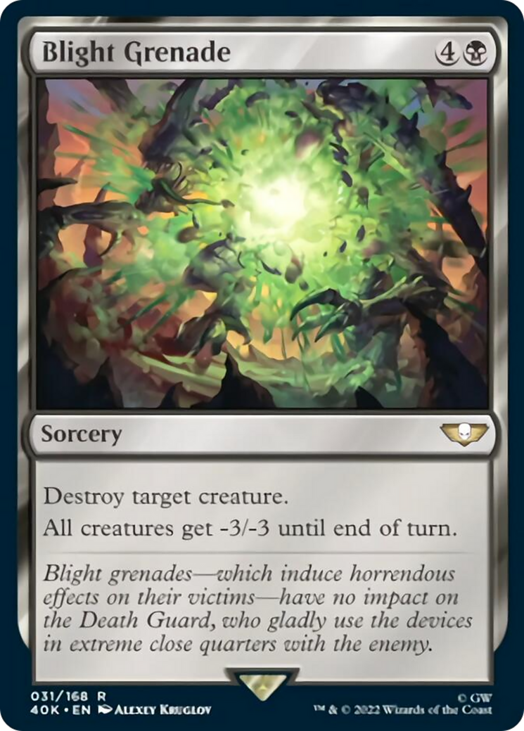 Blight Grenade [Universes Beyond: Warhammer 40,000] | Cracking-Singles