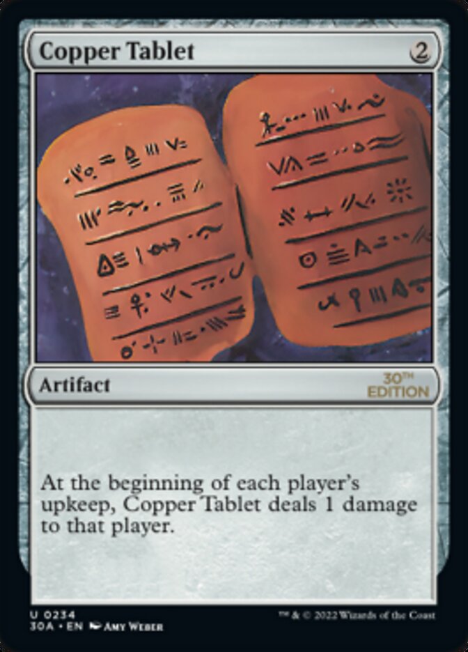 Copper Tablet [30th Anniversary Edition] | Cracking-Singles
