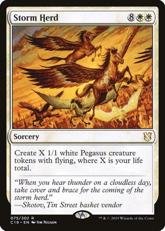 Storm Herd [Commander 2019] | Cracking-Singles