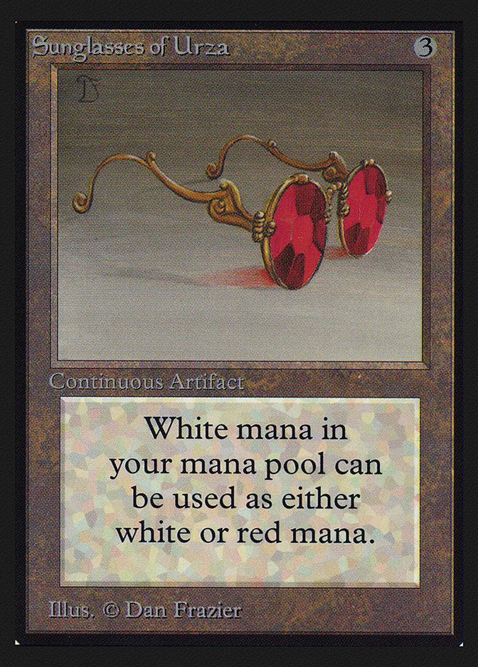 Sunglasses of Urza (IE) [Intl. Collectors’ Edition] | Cracking-Singles