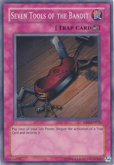 Seven Tools of the Bandit [DB2-EN075] Super Rare | Cracking-Singles