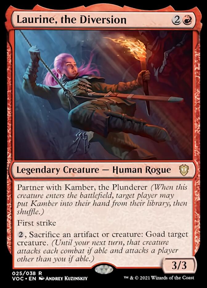 Laurine, the Diversion [Innistrad: Crimson Vow Commander] | Cracking-Singles