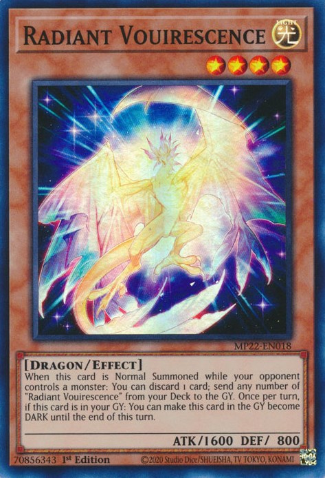 Radiant Vouirescence [MP22-EN018] Super Rare | Cracking-Singles