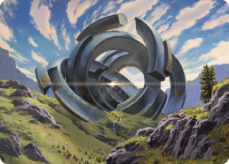 Thran Portal Art Card [Dominaria United Art Series] | Cracking-Singles