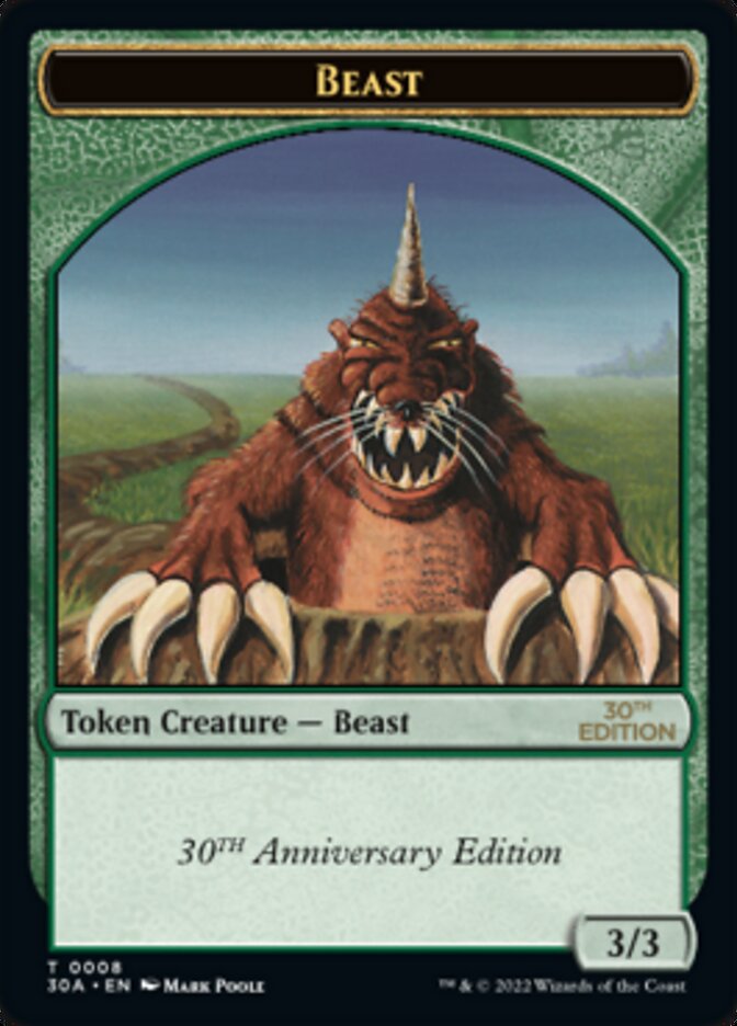 Beast Token [30th Anniversary Tokens] | Cracking-Singles