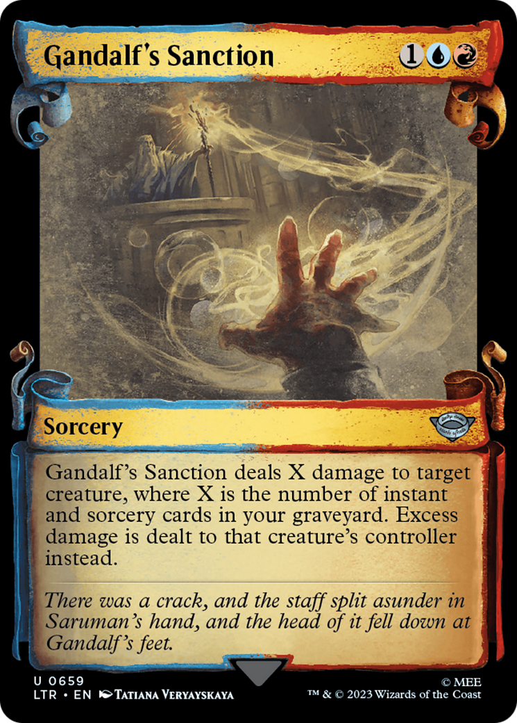 Gandalf's Sanction [The Lord of the Rings: Tales of Middle-Earth Showcase Scrolls] | Cracking-Singles