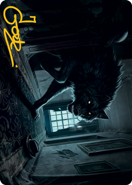 Primal Adversary Art Card (Gold-Stamped Signature) [Innistrad: Midnight Hunt Art Series] | Cracking-Singles
