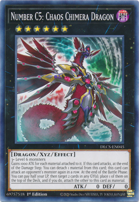 Number C5: Chaos Chimera Dragon [DLCS-EN045] Common | Cracking-Singles