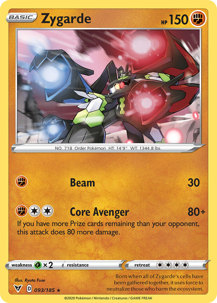 Zygarde (093/185) [Sword & Shield: Vivid Voltage] | Cracking-Singles