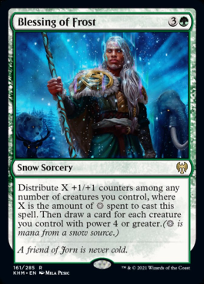 Blessing of Frost [Kaldheim] | Cracking-Singles