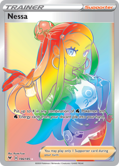 Nessa (196/185) [Sword & Shield: Vivid Voltage] | Cracking-Singles