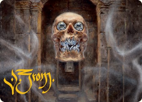 Demilich Art Card (Gold-Stamped Signature) [Dungeons & Dragons: Adventures in the Forgotten Realms Art Series] | Cracking-Singles