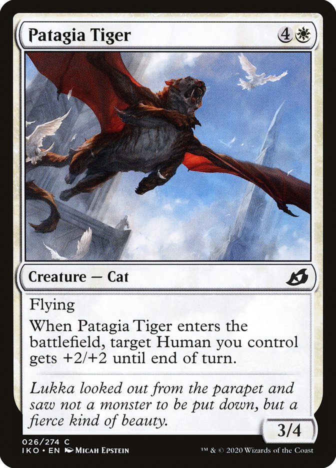 Patagia Tiger [Ikoria: Lair of Behemoths] | Cracking-Singles