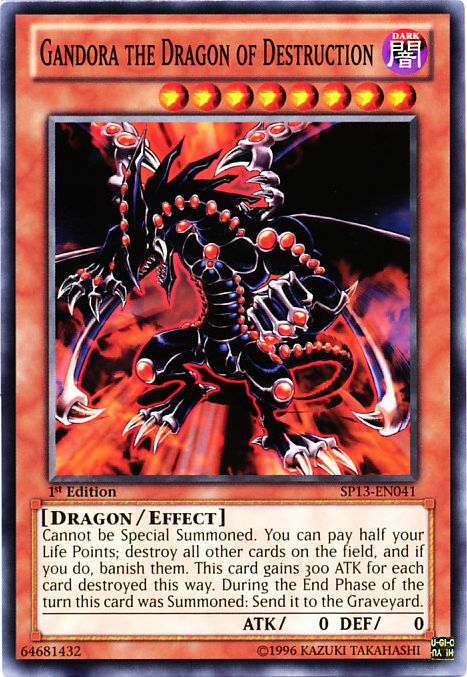 Gandora the Dragon of Destruction [SP13-EN041] Common | Cracking-Singles