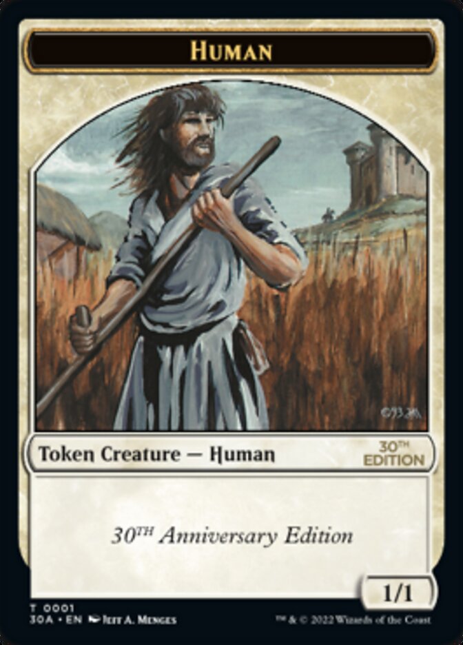 Human Token [30th Anniversary Tokens] | Cracking-Singles