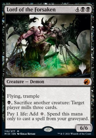 Lord of the Forsaken (Promo Pack) [Innistrad: Midnight Hunt Promos] | Cracking-Singles