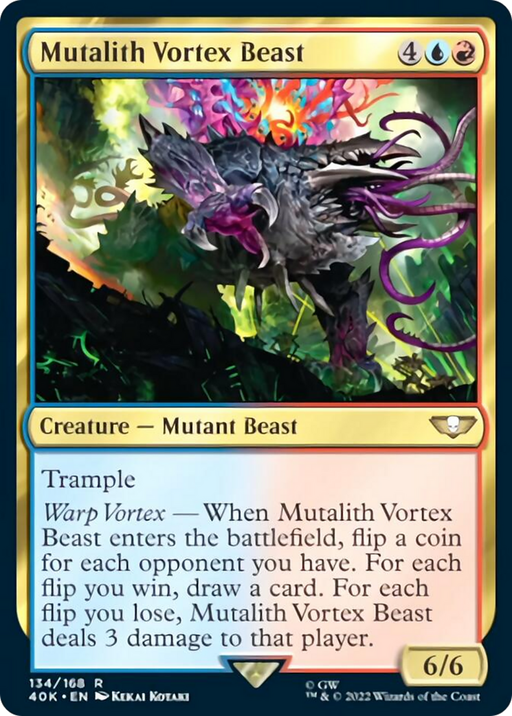 Mutalith Vortex Beast (Surge Foil) [Universes Beyond: Warhammer 40,000] | Cracking-Singles