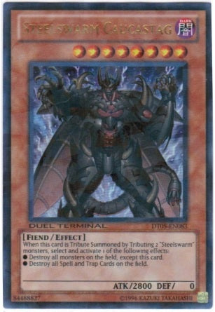 Steelswarm Caucastag [DT05-EN083] Ultra Rare | Cracking-Singles