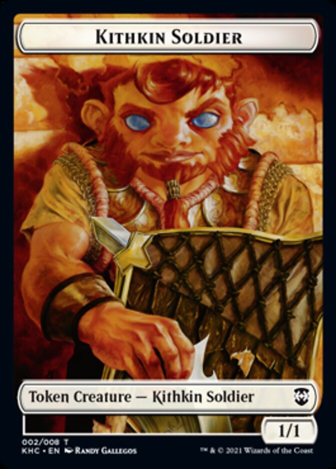 Kithkin Soldier [Kaldheim Commander Tokens] | Cracking-Singles