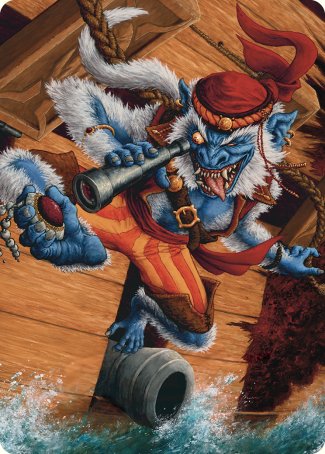 Treasure Nabber Art Card [Commander Masters Art Series] | Cracking-Singles