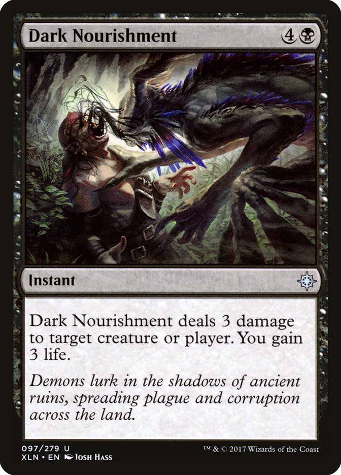 Dark Nourishment [Ixalan] | Cracking-Singles