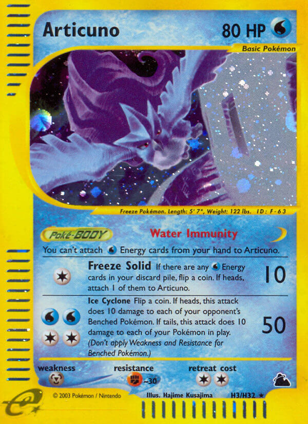 Articuno (H3/H32) [Skyridge] | Cracking-Singles