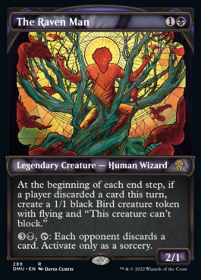 The Raven Man (Showcase) [Dominaria United] | Cracking-Singles