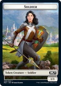 Soldier [Core Set 2021 Tokens] | Cracking-Singles