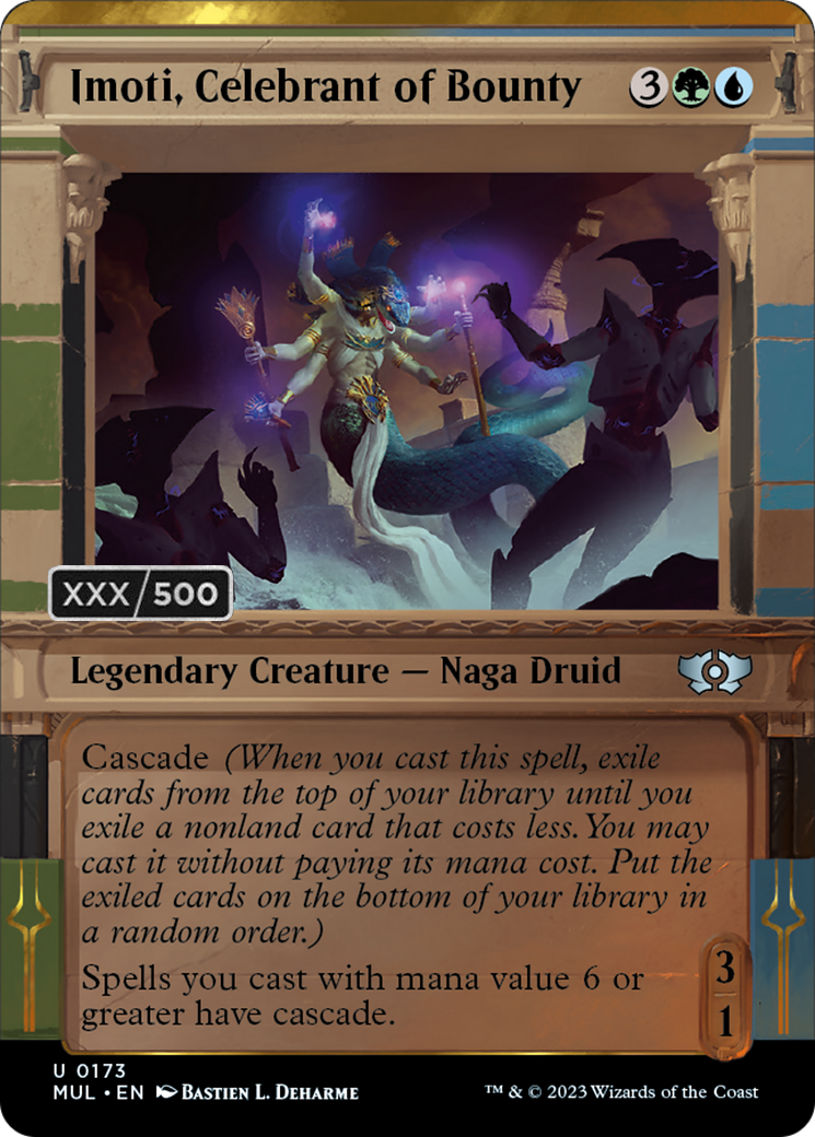 Imoti, Celebrant of Bounty (Serialized) [Multiverse Legends] | Cracking-Singles