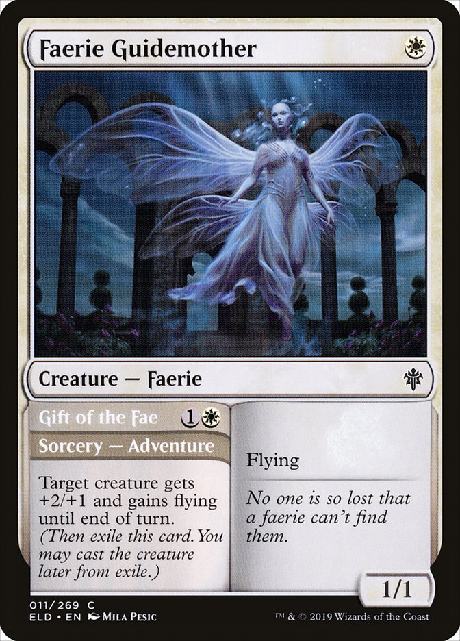 Faerie Guidemother // Gift of the Fae [Throne of Eldraine] | Cracking-Singles