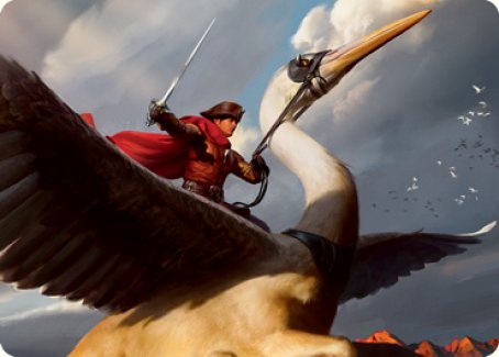 Rem Karolus, Stalwart Slayer Art Card [Innistrad: Midnight Hunt Art Series] | Cracking-Singles