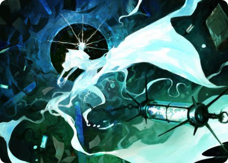 Thirst for Discovery Art Card [Innistrad: Crimson Vow Art Series] | Cracking-Singles