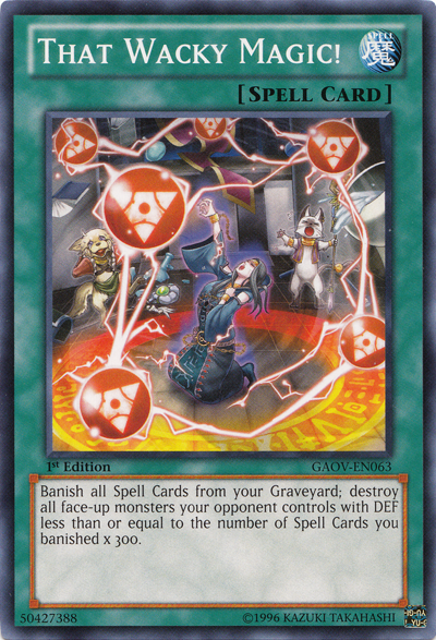 That Wacky Magic! [GAOV-EN063] Common | Cracking-Singles