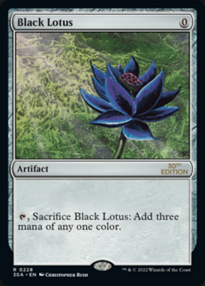 Black Lotus [30th Anniversary Edition] | Cracking-Singles