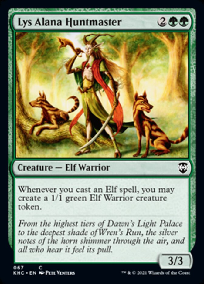 Lys Alana Huntmaster [Kaldheim Commander] | Cracking-Singles