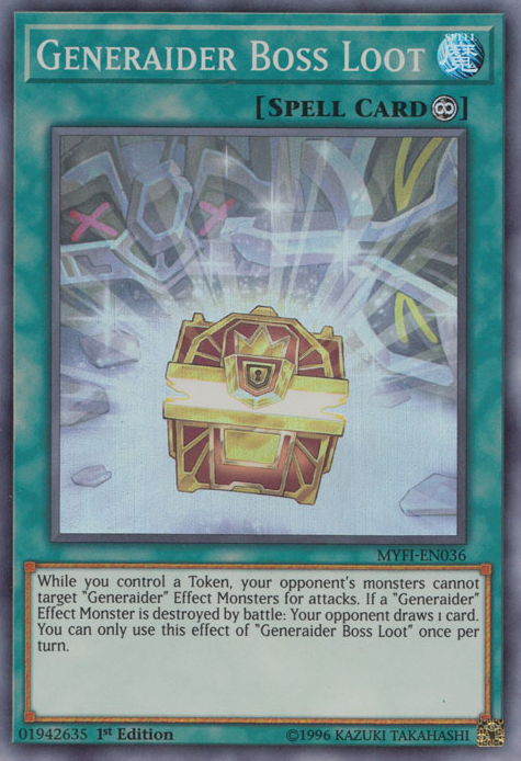 Generaider Boss Loot [MYFI-EN036] Super Rare | Cracking-Singles